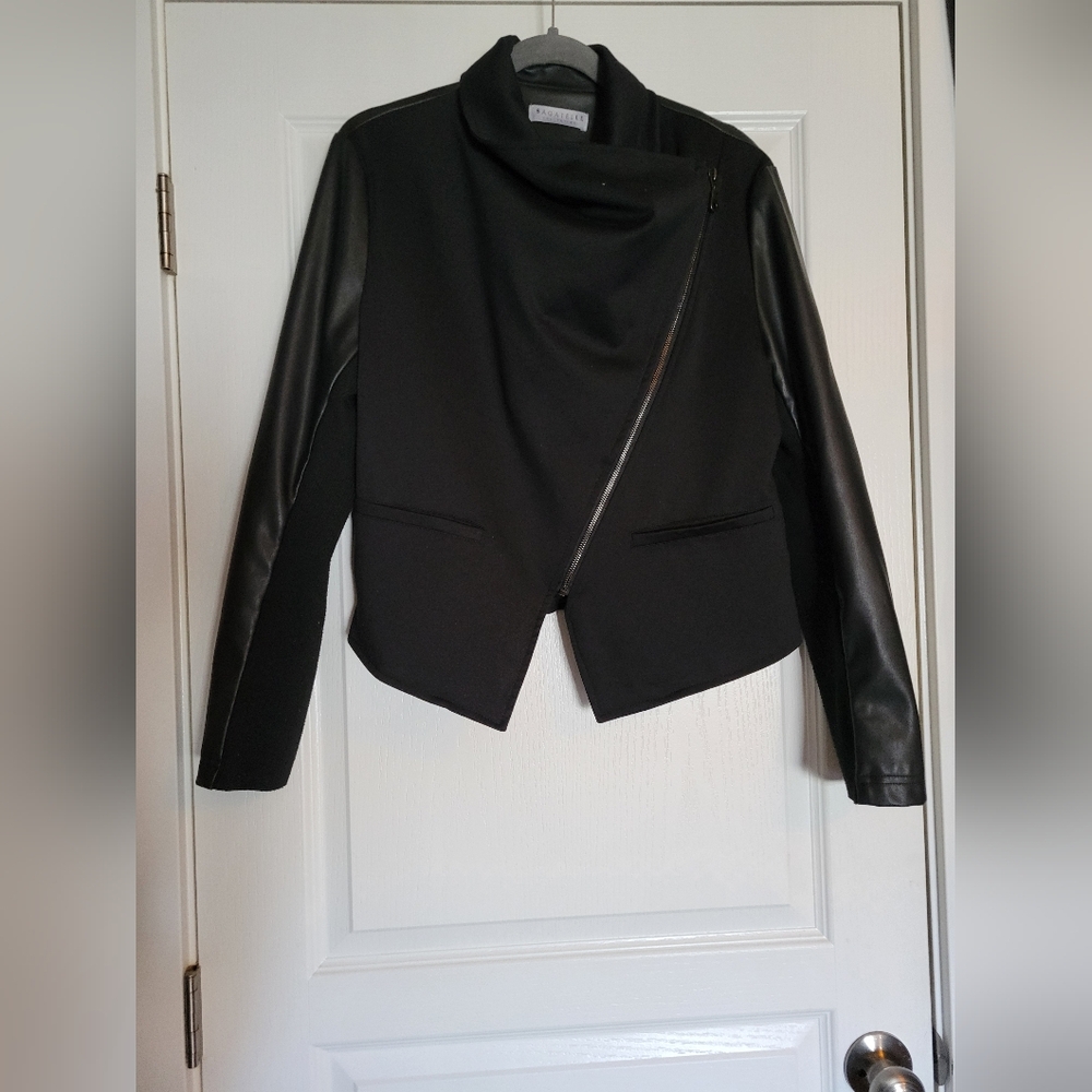 Bagatelle Faux Leather moto Jacket